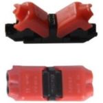 Wireless stripping free connector - H type single and dual core