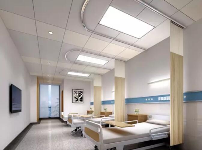 Direct and Indirect Lighting Options in Hospital