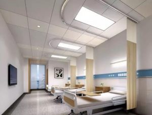 Hospital ICU ward lighting