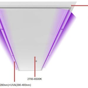 UVC illuminationn diagram
