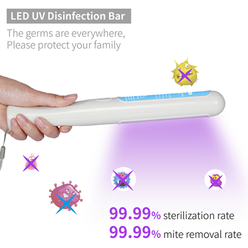 Ultraviolet COB 19/30/40 LED UV Lamp Disinfection Sterilizer Tube Light Portable 