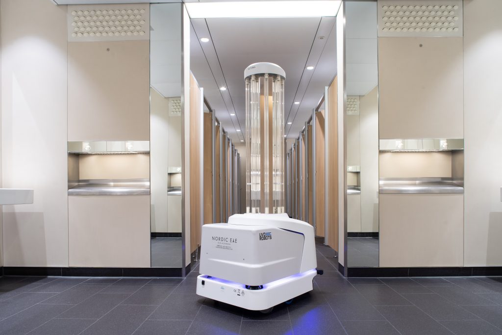 United Airlines and Heathrow Airport Use UVC Light for Disinfection