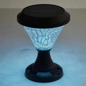 Solar LED Pillar light round 2