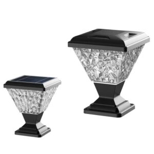 Solar LED garden Pillar lights