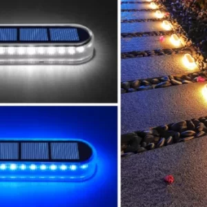 Solar LED Deck Lights rectangular sideway