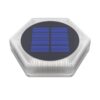 Solar LED deck light hexagon