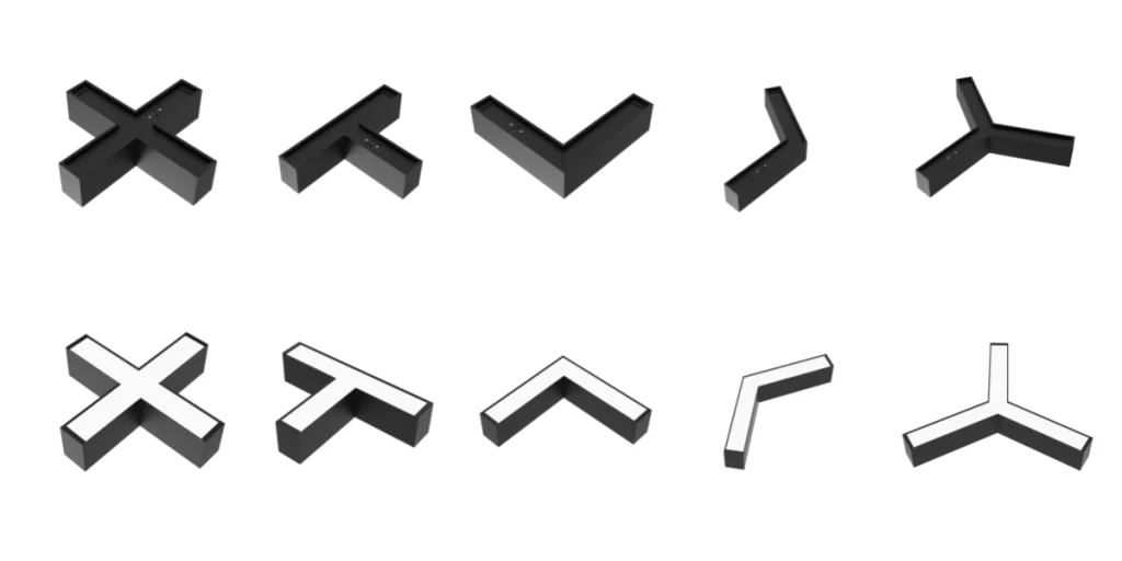 led linear light connectors