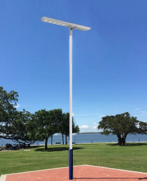 All-in-One Integrated Solar LED Street lights SSL-T35 project 3