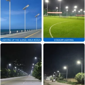 All-in-One Integrated Solar LED Street lights project 5