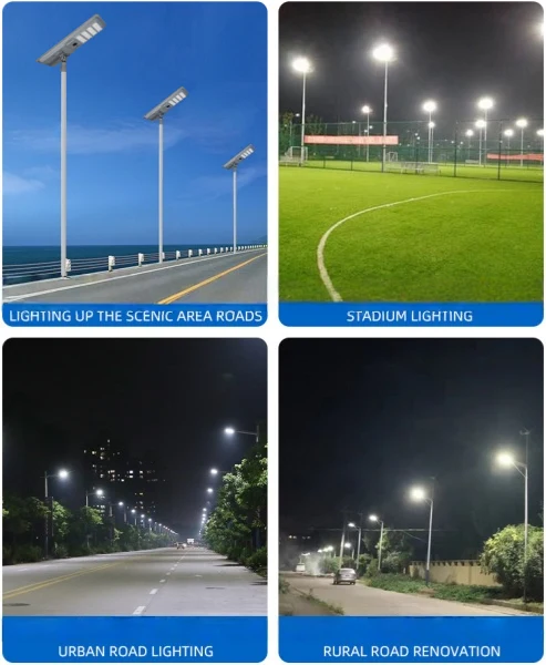 All-in-One Integrated Solar LED Street lights project 5