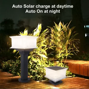 Auto Solar charge at daytime Auto On at night
