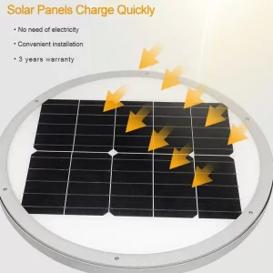 Solar LED Garden Yard light SGL-540 solar panel