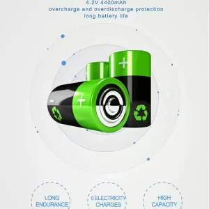 Solar LED Lawn lamps round Lithium Battery