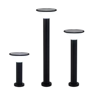 Solar LED Lawn lamps round SLL-2 pillar