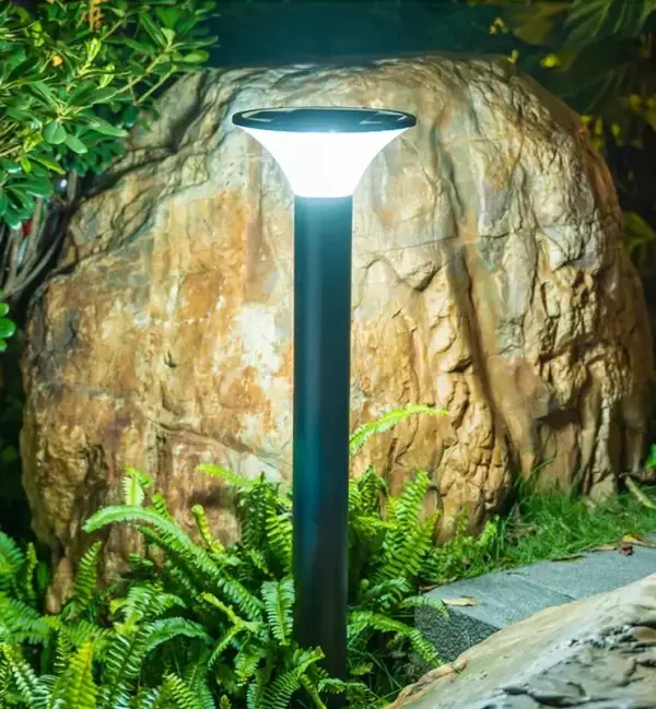 Solar LED Lawn lamps round SLL-2 pillar project 1 Solar LED Lawn lamps round SLL-2 pillar project 1