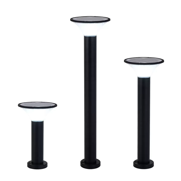 Solar LED Lawn lamps round SLL-2 pillar