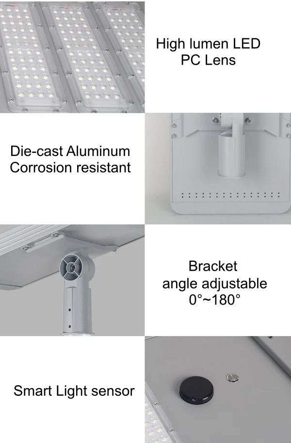 Solar LED Street light SSL-T300 core materials Solar LED Street light SSL-T300 core materials