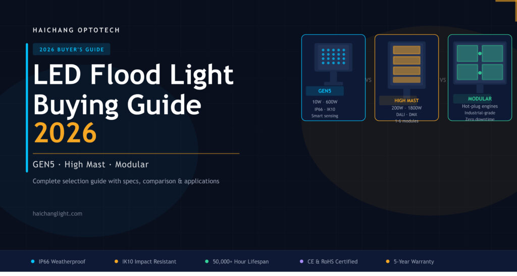LED Flood Light Buying Guide 2026